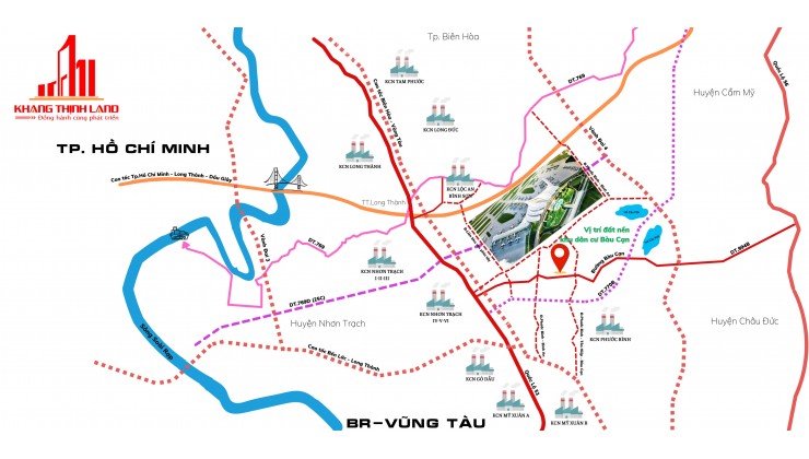 KẸT TIỀN - BÁN NHANH LÔ ĐẤT FULL THỔ CƯ - SAU SÂN BAY LONG THÀNH