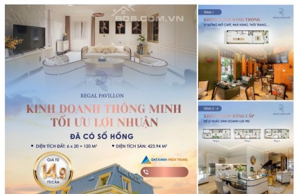 Ưu đãi đón hè 2023 chỉ duy nhất 1 căn shophouse Regal Pavillon view sông Hàn giá cực sốc 14 tỷ xxx