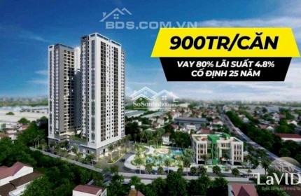 Bán căn hộ mặt tiền đường DT 743 giá chỉ 900 triệu , Lãi suất ưu đãi 4.8%/năm