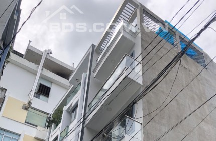 Bán Nhà Dương Quảng Hàm Gò Vấp 43m2 Hẻm 6m Nhà Mới 4 Tầng Giá 6 tỷ 9