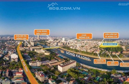 Bán Đất Nền BThu 240m2 Ven Sông Kalong,cạnh Cửa Khẩu Móng Cái,có sổ đỏ, giá rẻ