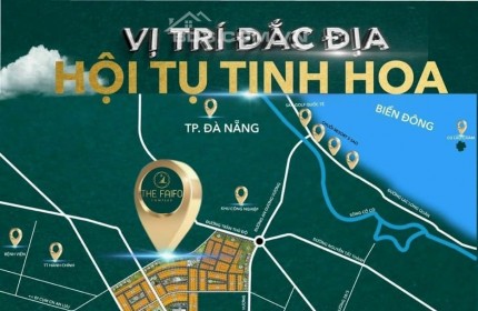 Đất nền dự án FaiFo Complex, liền kề phố cổ Hội An, giá rẻ, hạ tầng hoàn thiện, sổ đỏ từng lô