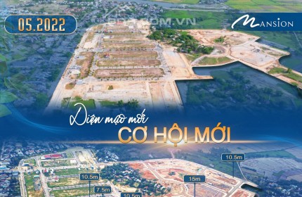 Đất nền Hội An Mansion, ra biển An Bàng 500m, ven sông Trà Quế, vị trí đắt giá, có sổ