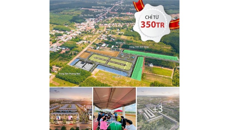 chỉ 350TR Prime City Bình Phước sổ sẵn, Trung tâm TP Đồng Xoài