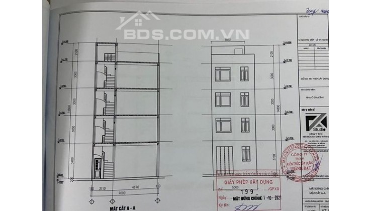 BÁN ĐẤT BÀ TRIỆU HÀ ĐÔNG – ÔTÔ VÀO NHÀ  - 10M RA PHỐ - TẶNG GPXD 5 TẦNG 35m2 Giá 3 tỷ 3