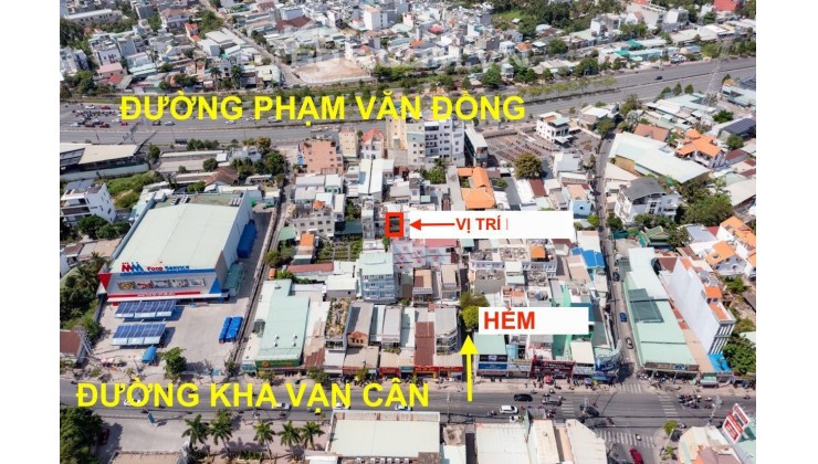 CĂN NHÀ HIẾM CÓ Ở TRUNG TÂM THỦ ĐỨC, DT ĐẤT 64,9m2, 4 TẦNG ĐƯỜNG KHA VẠN CÂN; CHỦ GIẢM CHỈ CÒN 6.650 TỶ (0974 324 084)