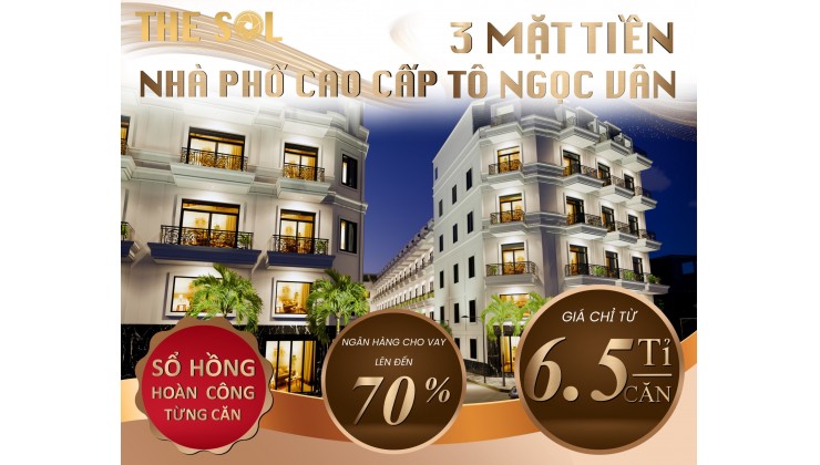 Siêu phẩm cực kỳ sang trọng bật nhất Q12, nằm ngay mặt tiền đường Tô Ngọc Vân