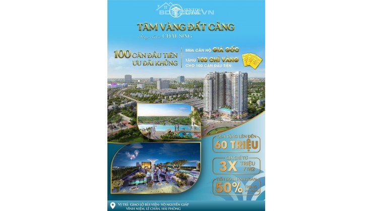 Ra mắt Siêu phẩm căn hộ Sentosa Sky Park phía Nam thành phố Hải Phòng