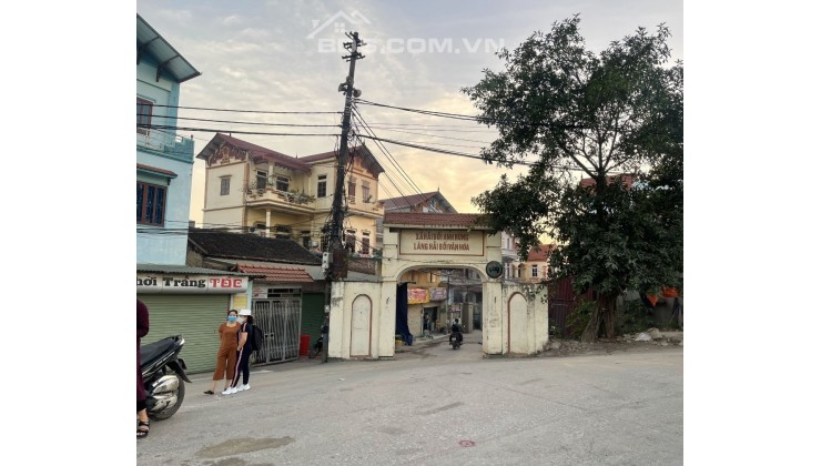 BÁN  43M ĐẤT HẢI BỐI 1,4X TỶ. NGÕ THÔNG ÔTÔ. CẦU NHẬT TÂN VĨNH NGỌC 1KM