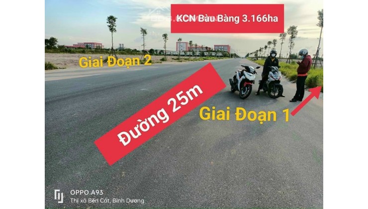 Đất nền đối diện công ty Paihong KCN Bàu Bàng giá gốc 9,5 triệu/m2