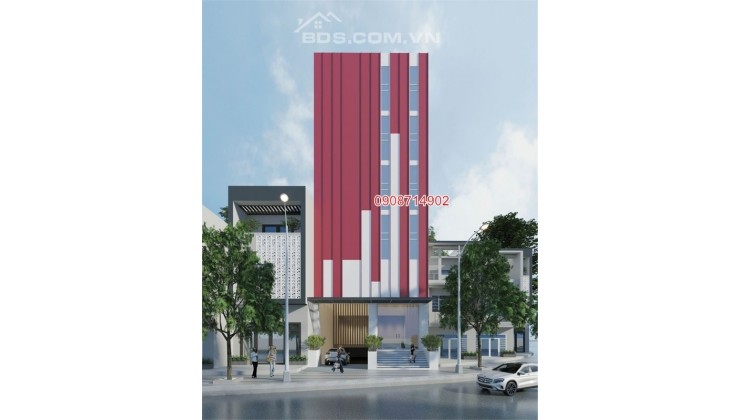 Bán tòa nhà 6 tầng mặt tiền Hà Huy Giáp ngay ngã tư Ga 9x35m kinh doanh, khách sạn, trường học