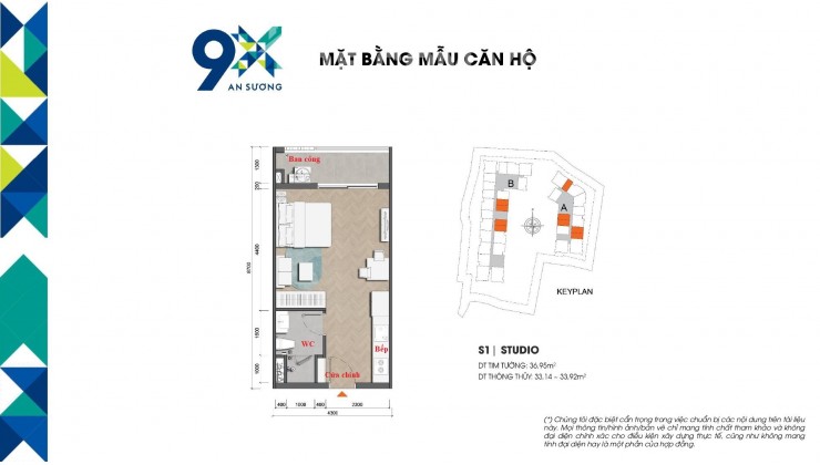 Bán căn hộ 9X mặt tiền QL22, cách Aeon Mall Hóc Môn 500m. Giá chỉ 1.7 tỷ.