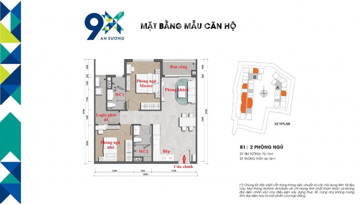 Bán căn hộ 9X mặt tiền QL22, cách Aeon Mall Hóc Môn 500m. Giá chỉ 1.7 tỷ.