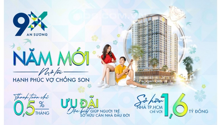 CĂN HỘ LIỀN KỀ AEON MALL HÓC MÔN - GIÁ 1.6 TỶ