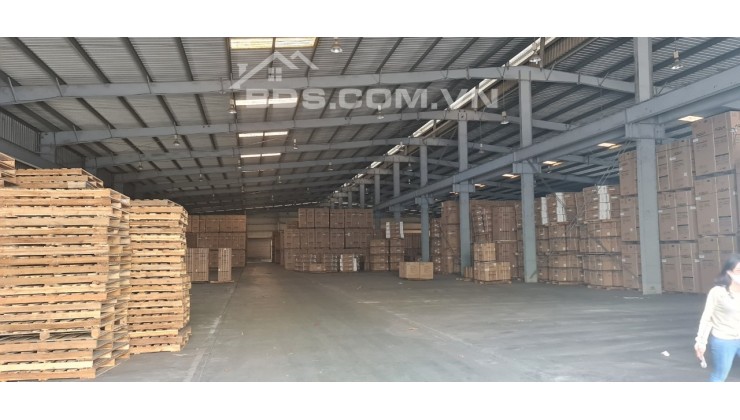 Cho thuê kho chứa hàng tại KCN Thường Tín Hà Nội Khung Zamil, pccc, xuất VAT đầy đủ, cho thuê từ 5000m