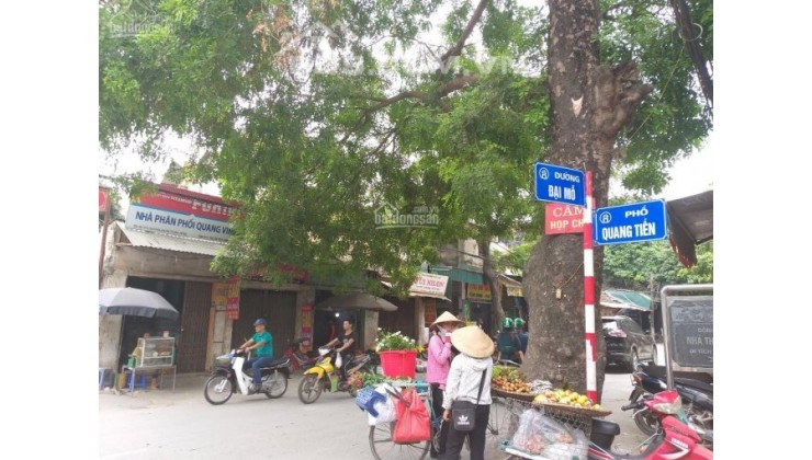 Bán Đất Quang Tiến - Đại Mỗ - Nam Từ Liêm 216m, mặt tiền 11m, giá 18,5 tỷ