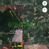 Mặt tiền ĐT782 
Diện tích 10x71m đã có thổ cư sẵn 
Đối diện khu đô thị Phước Đông Tây Ninh