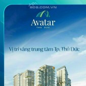 Căn hộ cao cấp AVATAR THỦ ĐỨC, mặt tiền vành đai 2, một trong những tập đoàn BĐS lớn nhất Việt Nam, chỉ cần 120triệu là có thể sở hữu.