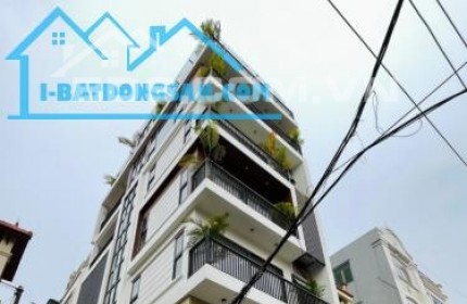 TÒA NHÀ VP 7 TẦNG, THANG MÁY XỊN, VỈA HÈ, Ô TÔ TRÁNH, LÔ GÓC, TRUNG TÂM NGUYỄN SƠN, GIA THỤY