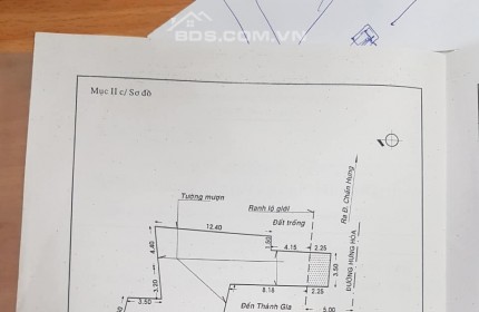 Nhà chính chủ mặt tiền đường Hưng Hoá quận Tân Bình (gần CMT8) đi 5” ra quận 1.