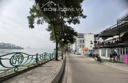 Siêu phẩm mặt hồ Quảng An, view Tây Hồ mát mẻ, 224m2, MT: 8m, kinh doanh siêu lợi nhuận