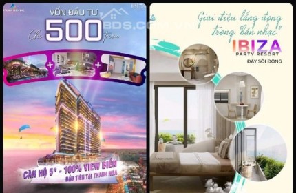 Flamingo Group đang cho ra mắt Căn hộ mặt biển Hải Tiến vốn ban đầu chỉ từ 260triệu