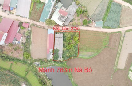 Cần bán mảnh đất 783m2 ở Mường Sang thích hợp làm nghỉ dưỡng