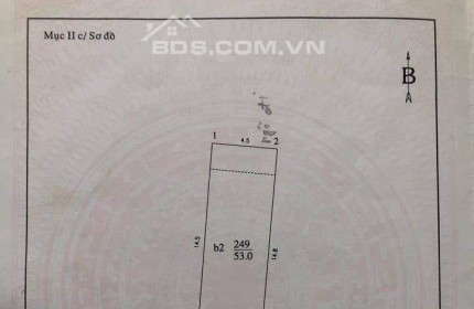 LÔ GÓC - NGÕ TO - 55M RA PHỐ. TT QUẬN THANH XUÂN. NGUYỄN TRÃI - NGÃ TƯ SỞ. 55M. 4 TẦNG. MT 4,5M.