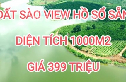 Bán gấp đất sào wiew hồ sổ đỏ hớn quảng, bình phước