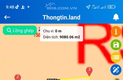 Chính chủ bán 9135m2, 90m mặt tiền, giá 700tr trọn sổ Krong Buk, Dak Lak