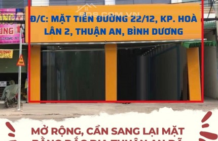 MỞ RỘNG, CẦN SANG LẠI MẶT BẰNG ĐẮC ĐỊA THUẬN AN ĐÃ SETUP GIÁ RẺ.