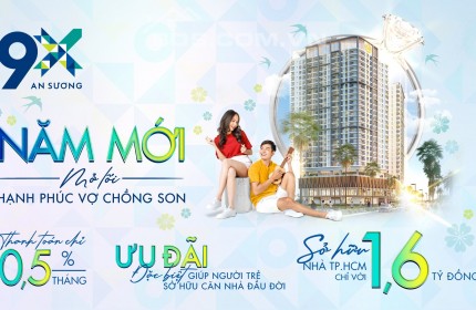 CĂN HỘ LIỀN KỀ AEON MALL HÓC MÔN - GIÁ 1.6 TỶ