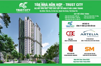 Chỉ 1,5 Tỷ Sở Hữu Căn Hộ 2 Phòng ngủ tại TRUST CITY - VĂN GIANG - HƯNG YÊN