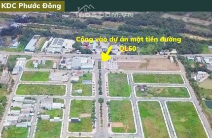 Đất MT QL50 KDC Phước Đông 800Tr