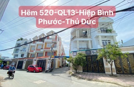 Nhà Hẻm Xe Hoi Quốc Lộ 13 Giá  Sốc  dưới 30tr/m2