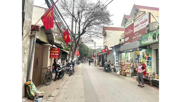 CỰC PHẨM, 68,5m - MT:6.5m, Ngọc Chi- Vĩnh Ngọc- Đông Anh, Ô Tô  vào tận đất  Cách Cầu Nhật Tân 100m