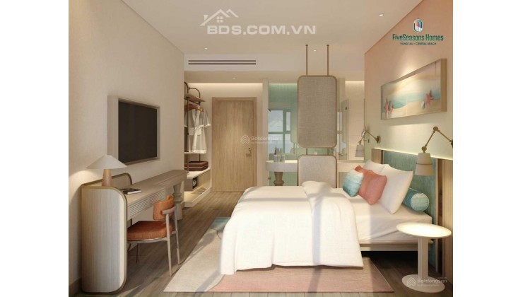 FiveSeasons Home - Căn hộ du lịch 5 sao quốc tế. giá giảm còn 2,7 tỷ/căn view biển Vũng Tàu