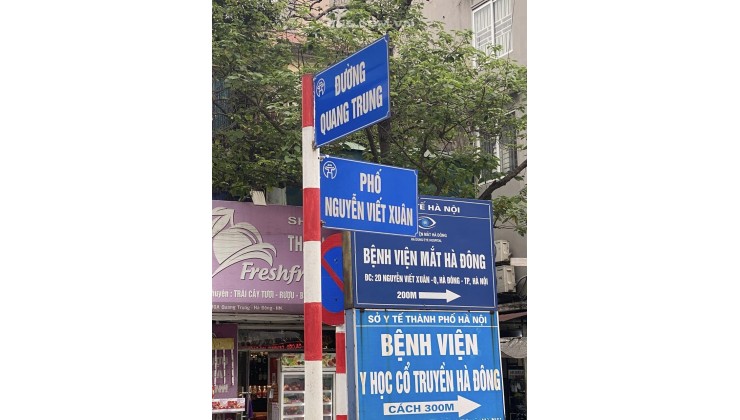 MẶT PHỐ NGUYỄN VIẾT XUÂN - HÀ ĐÔNG - VỈA HÈ - PHÙ HỢP MỌI LOẠI HÌNH KINH DOANH - HIẾM BÁN
