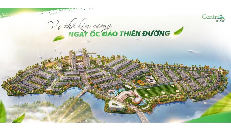 Mở bán 20 căn nhà phố thương mại & biệt thự 4 mặt giáp sông Đồng Nai