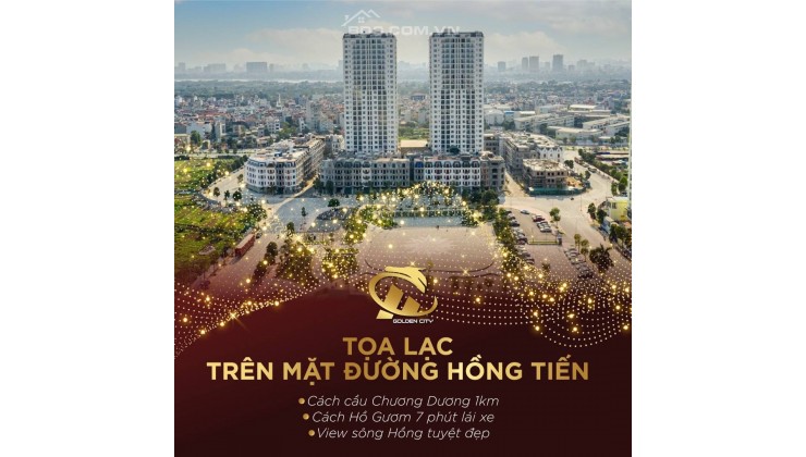 Bán suất ngoại giao căn 3 PN giá rẻ nhất dự án HC Golden City chỉ 3,9 tỷ - Trực tiếp CĐT