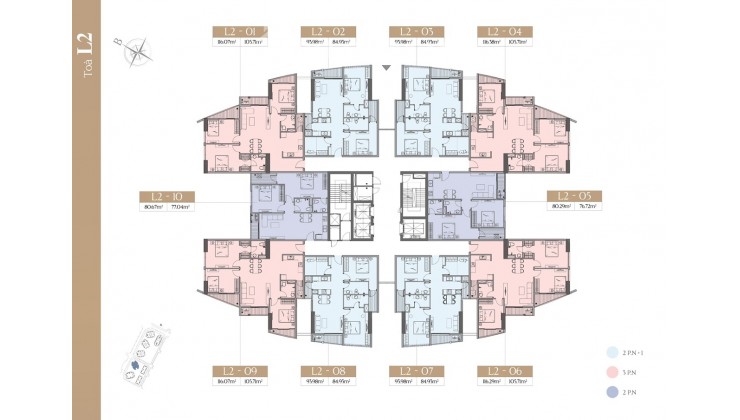 Sở hữu căn hộ 3PN 105m2 đẹp nhất dự án Le Grand Jardin.Ưu tiên 15 xuất mở bán