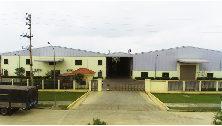 Cho thuê kho xưởng 19.520 m2 tại Khu Công Nghiệp WHA - Nghi Long - Nghi Lộc - Nghệ An