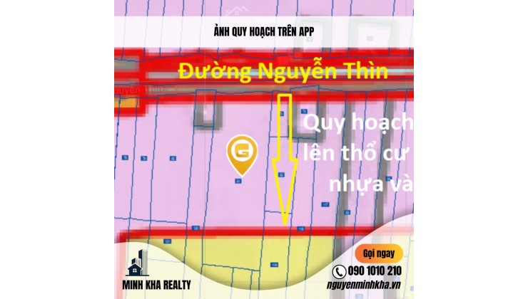 Bán 2.800m2 (21m x 126m) đất mặt tiền Gò Công Tây đường Nguyễn Thìn giá chỉ 1.5tr/m2 LH 090 1010 210 Minh Kha Realty