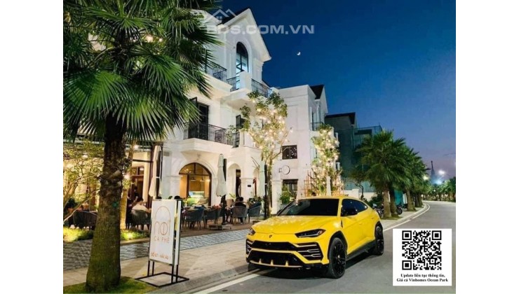 Bán gấp căn biệt thự Vinhomes Ocean Park, cạnh hồ 24,5ha. Chấp nhận bán rẻ