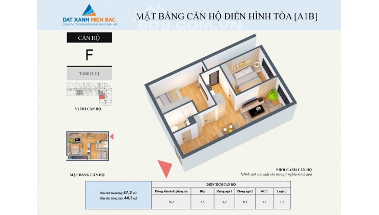 Cần bán căn hộ 2 ngủ cao cấp sát bãi tắm TTP tại Cẩm phả Quảng Ninh