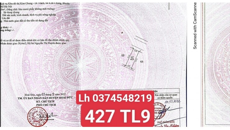 ĐẤT TL9 LAI XÁ KIM CHUNG DI TRẠCH GIÁ RẺ