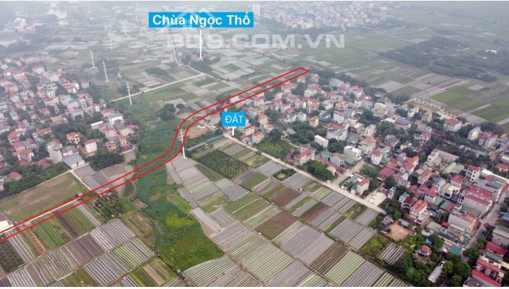 Bán 58.8m2 đất Vân Nội ( bìa nam xóm Thố) – Ô tô tránh