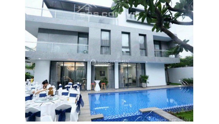 villa hồ bơi sân vườn Đường 44, Thảo Điền, Quận 2  Giá: 100 tỷ TL, 070.66666.27