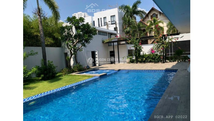 villa hồ bơi sân vườn Đường 44, Thảo Điền, Quận 2  Giá: 100 tỷ TL, 070.66666.27