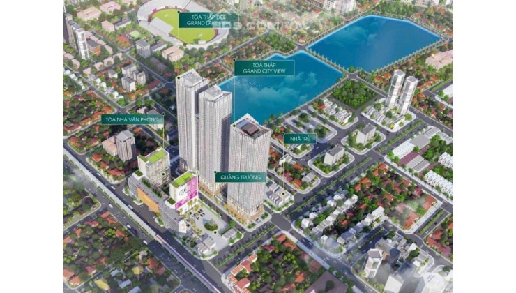 Suất ngoại giao giá rẻ 2PN giá 2ty7 thanh toán 18 đợt tại Gran Sunlake Văn Quán